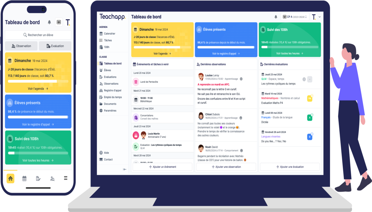 Gagnez du temps et de l'énergie avec Teachapp, l'outil gratuit qui va vous changer la vie !