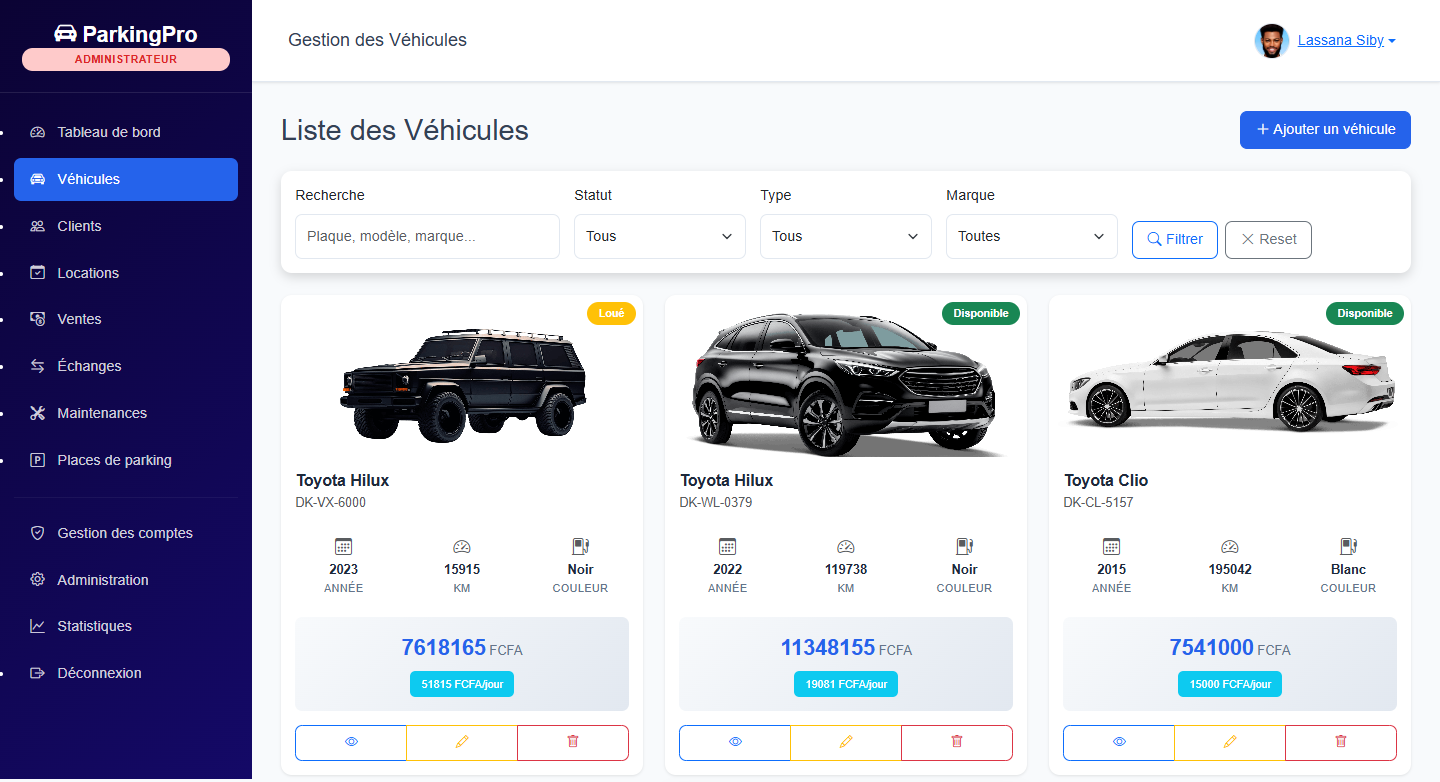 ParkingPro : La Révolution de la Gestion de Parc Automobile avec Django